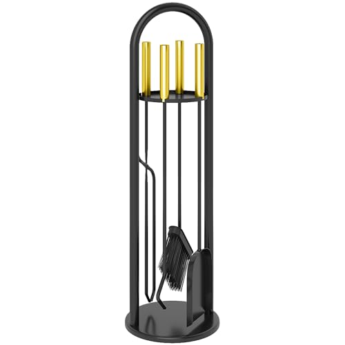 Outsunny Juego Utensilios Chimenea de 5