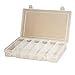 Durham LP6-CLR Polypropylene Large Box, 6 Compartment, 9