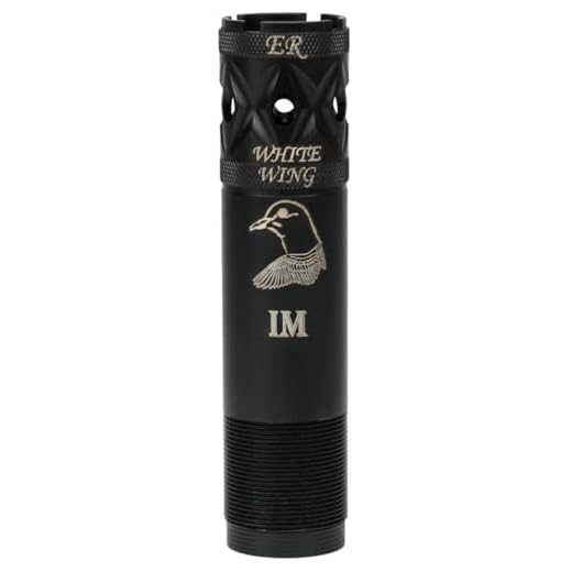 Carlson's Choke Tubes 12 Gauge for Browning Invector Plus [ Improved Modified | 0.715 Diameter ] Stainless Steel | White Wing Dove Choke Tube | Made in USA