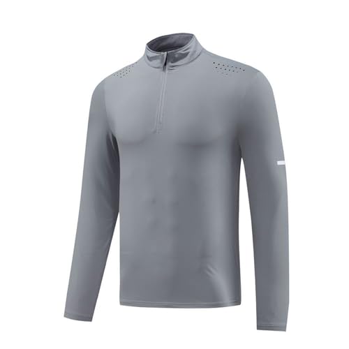 Haut confortable pour la gym et parcours de golf en pull zippé - 7