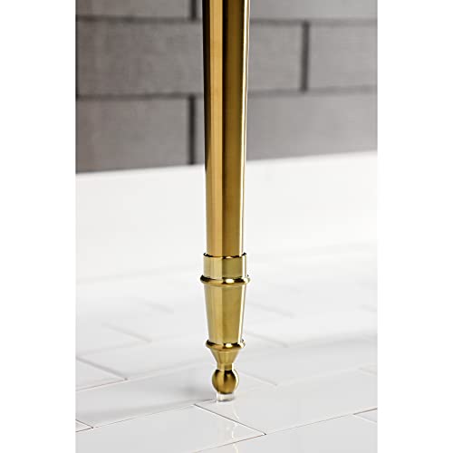 Kingston Brass Vpb30167 Edwardian Console Sink Legs, Brushed Brass, 16 X 15.5 X 30 #TOP5