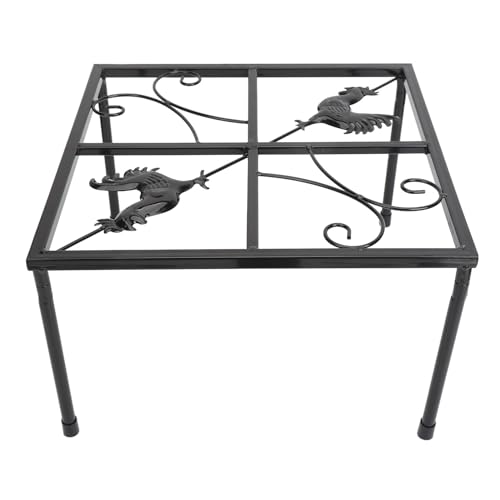 Suporte para Alimentador de Frango, Suporte para Vaso de Flores de Ferro que Economiza Espaço, Tipo