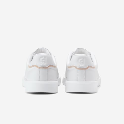 Cole Haan Cole Haan Men's Shoes - Grand Crosscourt Daily Lace-to-Toe Slip On Sneaker, Optic White/Natural Vachetta, 13-M US