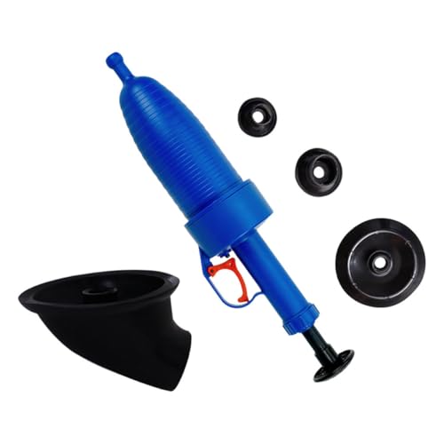 Hemobllo Déboucheur Ventouse Portable Haute Pression pour Toilettes et Canalisations Outil Robuste et Polyvalent pour Élimination Rapide des Bouchons Évier et Salle de Bain Facile à