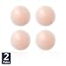 Produktbild DYHM Klebe-BHS Nipple Cover Wiederverwendbare Frauen Breast Petals Nippel-Abdeckung Invisible Petal trägerlose Backless Büstenhalter-Auflage-Haut for Partei-Kleid (Color : 5)