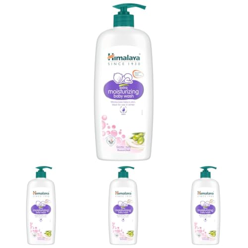 Image of Himalaya Extra Moisturizing Baby Wash (600ml) (Pack of 4)
