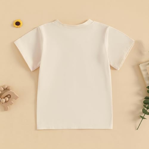 Toddler Baby Girl Western Shirt Cowgirl T-Shirt Kids Graphic Short Sleeve Tee Tops Casual Summer Clothes4