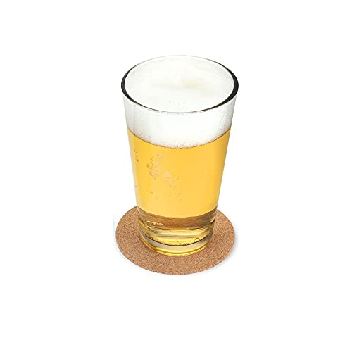 True Porta-copos de cortiça flutuantes, natural