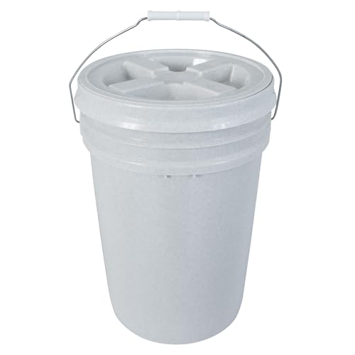 Gamma2 Vittles Vault 25 lb Airtight Bucket Container for Food Storage, Food Grade and BPA Free