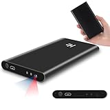 TONGCAM Hidden Camera Charger with 5,000mAh, 1080P Video Recording, Portable Spy Cam with Power Bank, Night Vision, 64GB Support(Card not Included), Black