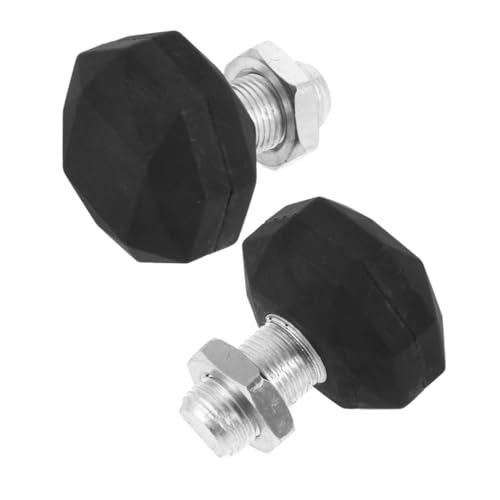 Toddmomy Adjustable Rubber Brake Head Roller Skate Toe Stops for Inline Quad Skates