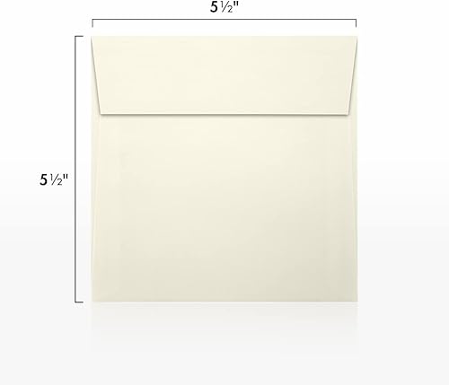 Vista 181 de Sobres cuadrados de 5 1/2 x 5 1/2, Seafoam