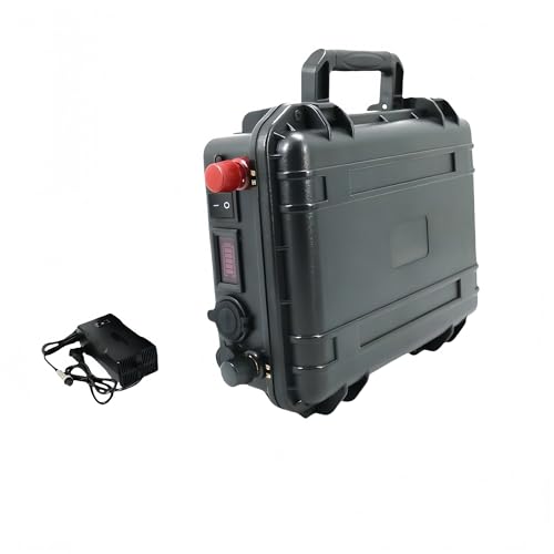 Mhddhd 12V 120Ah Marine Lithium Deep-Cycle-Batterie