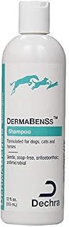 Dechra DermaBenSs Shampoo for Dogs, Cats & Horses (12oz) - Gentle, Soap-Free, Antiseborrheic