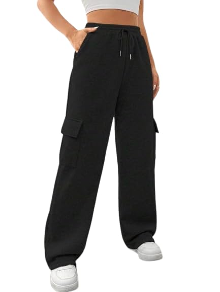 the modern soul Loosefit Cargo Track Pant for Women (Polycotton | Loosefit)-picture-59