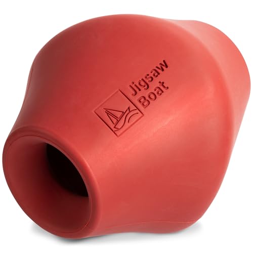 Jigsaw Boat Red Stuffable Rubber Toy