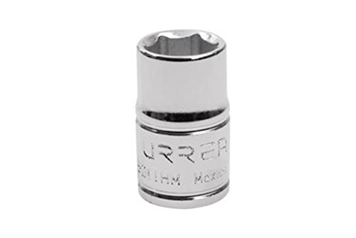 Urrea 5210HM 3/8-Inch Drive 6-Point 10mm Chrome Socket