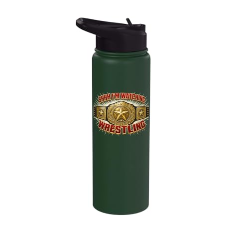 Funny Wrestling Stainless Steel Water Bottle