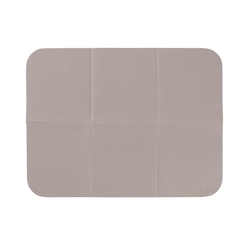 Ubbi On-the-Go Diaper Changing Baby Mat, Taupe