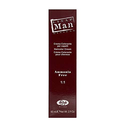 Lisap Man Hair colour 60ml Ammonia free (4 Chesnut)