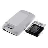 System: Li-Ion Qualitätsakku – Akku für Samsung GT-N7105 - Flip Cover Weiß - Li-Ion - 3,7V - 6200mAh