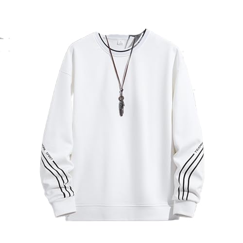 Sweat homme ample col rond idéal pour le campus étudiant ou les sorties automnales