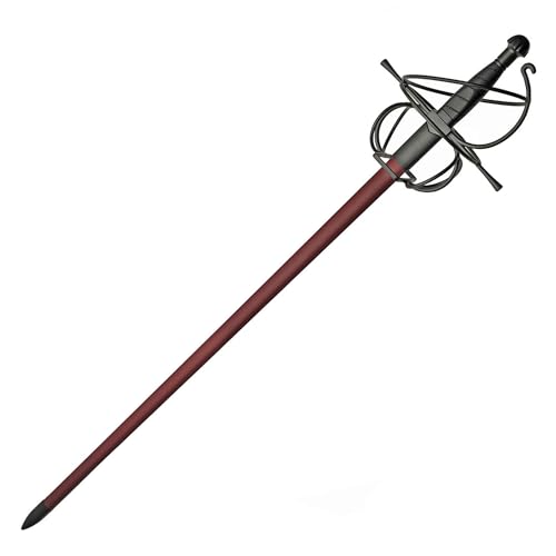 SD 43.25" RED Moon Rapier RED Scabbard PU Covered