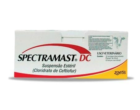 Caixa Com 12 Un. Spectramast Dc Vaca Seca 10ml - Zoetis