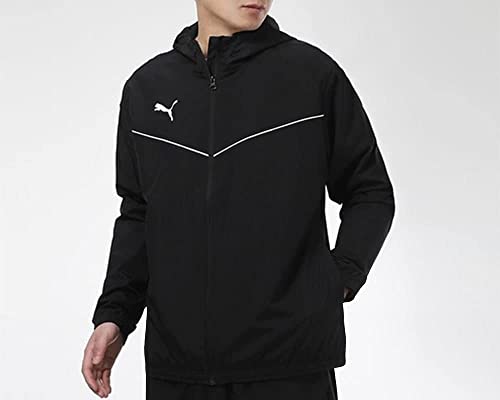 Foto von Puma Herren teamRISE All Weather Jacket Trainingsjacke, Black White, L