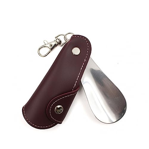 Shoes Puller Keychain Pendant Metal Classic Retro Case Shoehorn