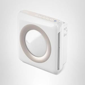 Coway Airmega AP-1512HH(W) True HEPA Purifier with Air Quality Monitoring, Auto, Timer, Filter Indicator, and Eco Mode, 16.8 x 18.3 x 9.7, White