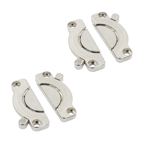 BE-TOOL 2pcs Strong Table Buckle Connectors Furniture Hinges,Table Top Connector,Latch Bracket Conference for Desktop Table Board Combination