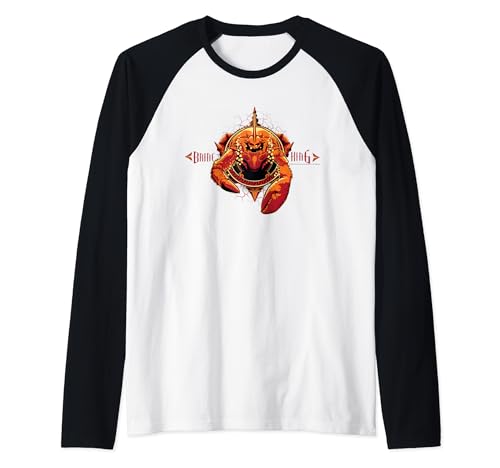 Aquaman Brine King Raglan Baseball Tee