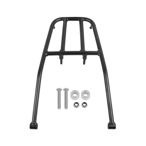 Porte-bagages moto arrière Kawasaki KLX250 2008-2023 noir