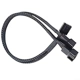 Compact 26 cm de longueur : soigneusement dimensionné à environ 25,9 cm pour combler les câbles courts du ventilateur sans excès de mou, parfait pour les PC compacts et mi-tours.