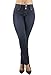 Colombian Design Butt Lift Plus Junior Size High Waist Straight Leg Jeans