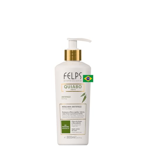 Xbtx Quiabo Okra Alinhamento Capilar, Felps, 300 Ml