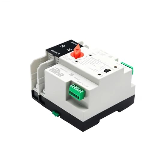Sélecteur électrique monophasé PV contre les pannes réseau avec transfert automatique 2P 100A