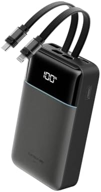 CUKTECH Power Bank 20000mAh 40W (USB-C + Lightning)