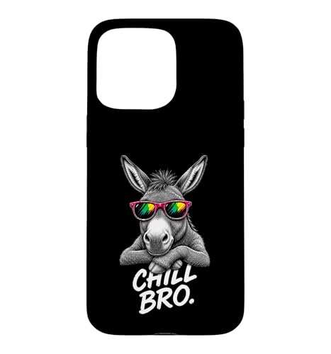 Chill Bro Cooler Donkey �T���O���X �y�������t �ʔ��� �Q�[�}�[ �X�}�z�P�[�X iPhone 15 Pro Max �p