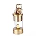 Steam Engine Model Kit, 5 x 5.5 x 14CM Mini Pure Copper Verticle Type Steam Engine Model Creative Gift Set