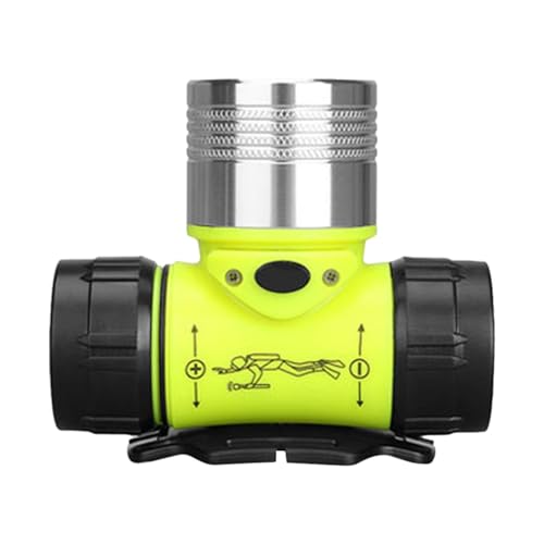 Linterna frontal de alto brillo 1000 lm y faro LED impermeable para iluminación subacuática