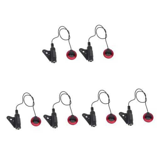 Abaodam 6 Sets Guitar Pickup for Violin Piezo Acoustic Pickup Transducer Recording Original Sound