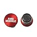 FainWan Fire Missile Button Cigarette Lighter Cover,Car Cigarette Lighter Replacement, Universal Design Fits Most Vehicles with Standard 12 Volt Power Source (Fire Missiles)