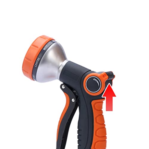Garden Hose Sprayer Nozzle with 8 Adjustable Patterns for Auto Car Washing Lawn Watering Plants Pet