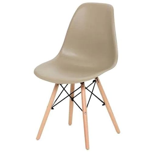 Cadeira Eiffel Sala de Jantar Eames - Moob (Bege)