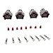 4 x 2-Pin Fuel Injector Connector Plug Kit For Nippon Denso 90980-11153 ID2000
