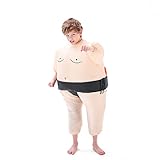 SunMoonHong Inflatable Sumo Costume Kids Halloween Costumes Boys Blow Up Halloween Costumes for Boys...