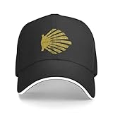 Gorra de béisbol Cool Camino De Santiago para Hombres y Mujeres Personalizada Ajustable para Adultos Concha de Vieira Gorra de papá Hip Hop