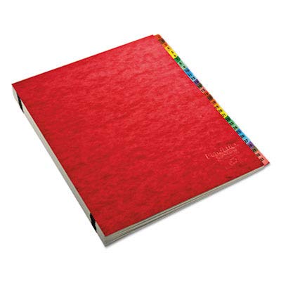 Amazon.com : Pendaflex A-Z Expanding Desk File, Letter Size, Red
